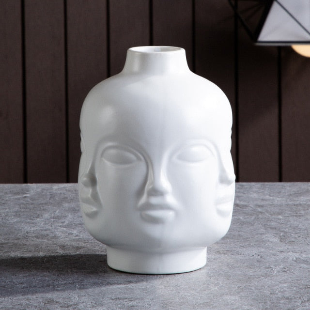 Ceramic Face Planter