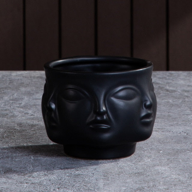 Ceramic Face Planter