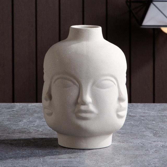 Ceramic Face Planter