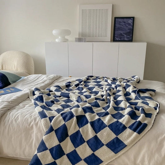 Checkerboard blanket