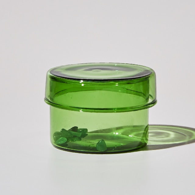 Retro Glass Storage Box