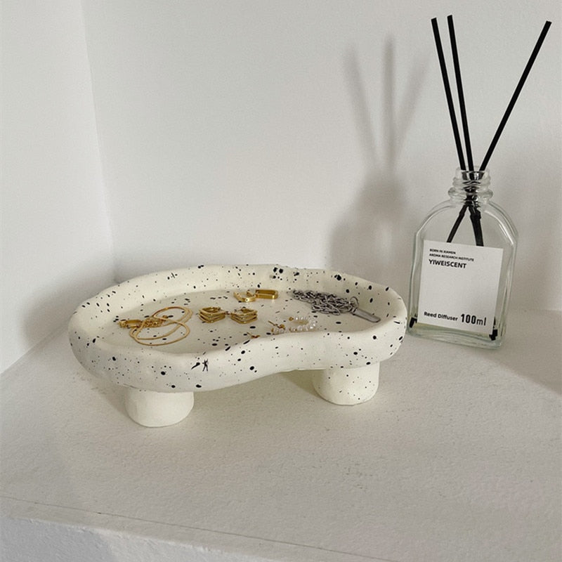 Speckled Storage Tray