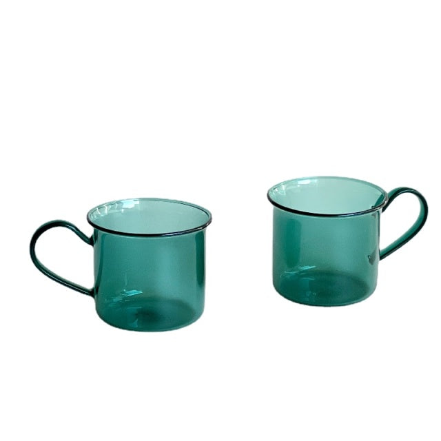 2PC Set Borosilicate Glass Cup