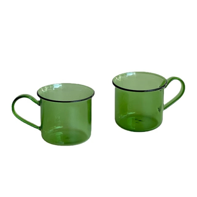 2PC Set Borosilicate Glass Cup