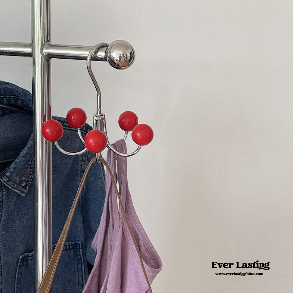 Rotating Organizational Closet Hanger / Red