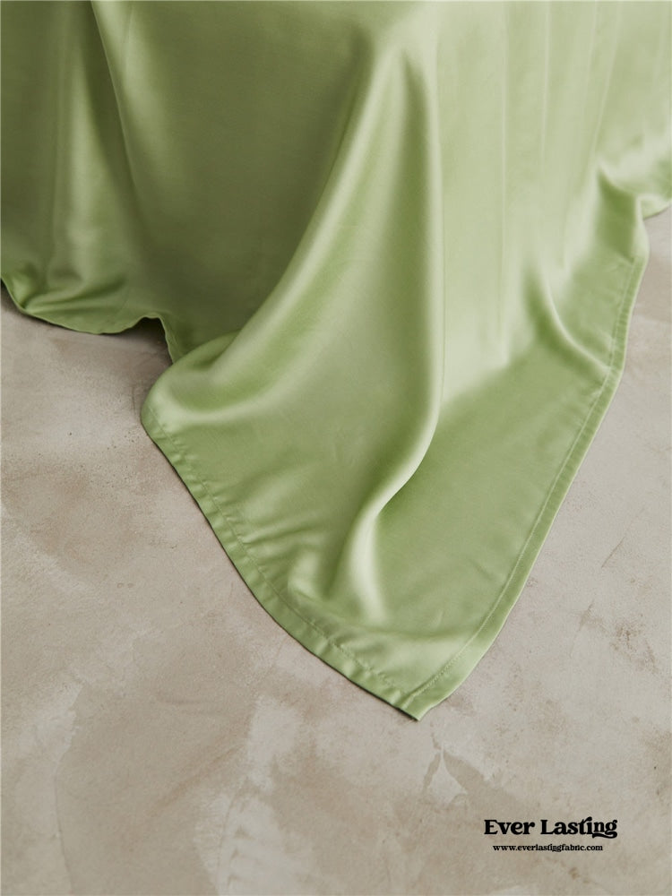 Silky Solid Tencel Sheet / Green