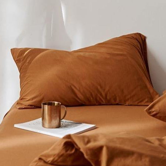Solid Pillowcases / Pumpkin Orange