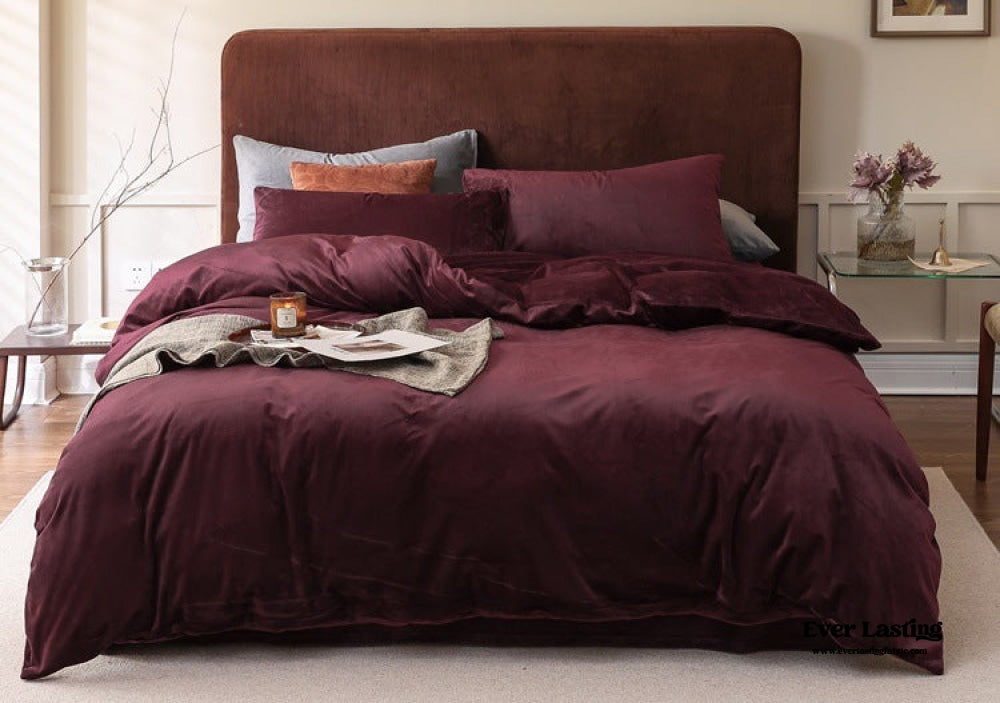 Velvet Bedding Set