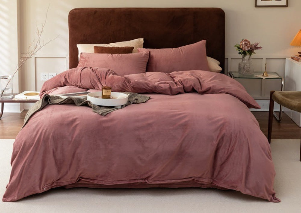 Velvet Bedding Set