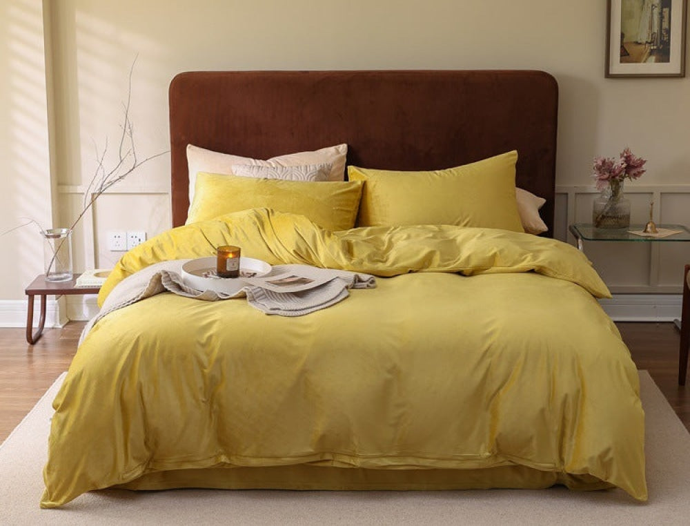 Velvet Bedding Set