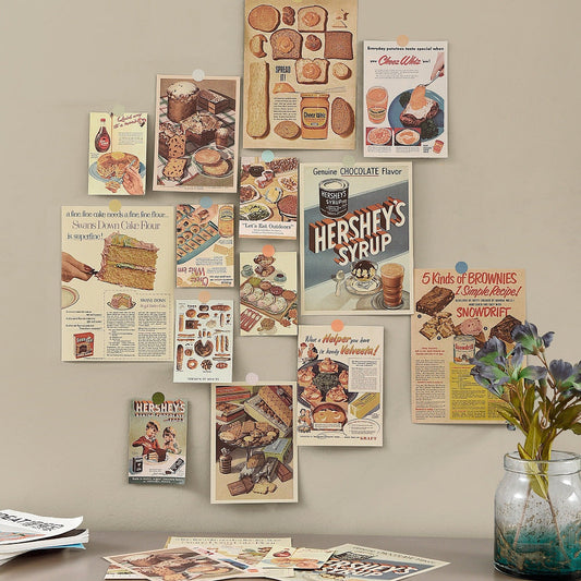 Vintage Inspired Retro Poster Set (6 Styles)